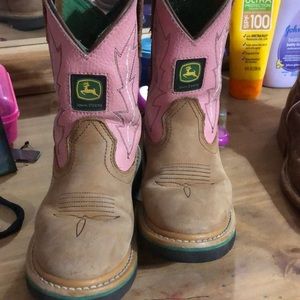 Girls John Deere Boots